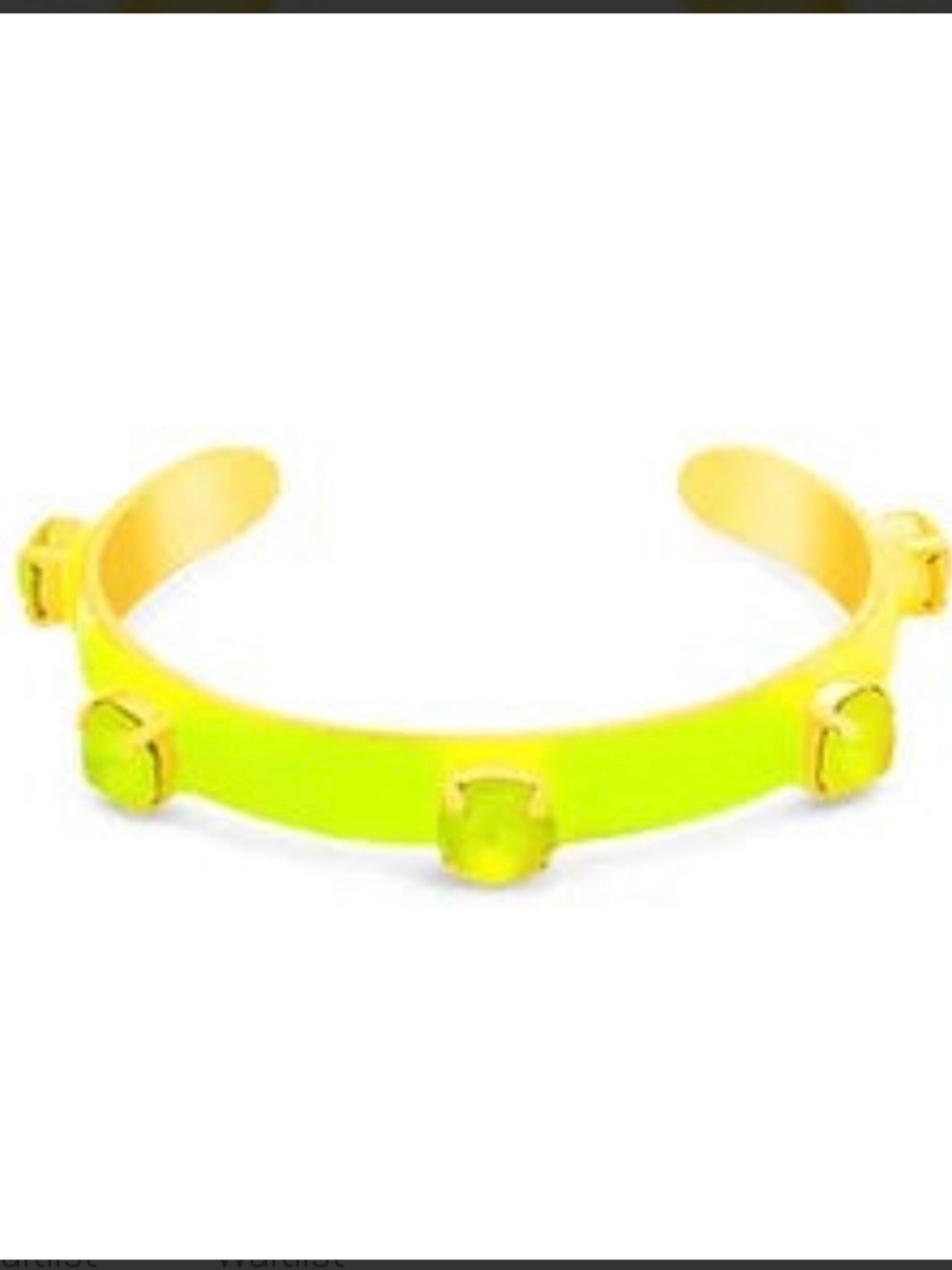 Tova Kennedy Cuff in Electric Yellow